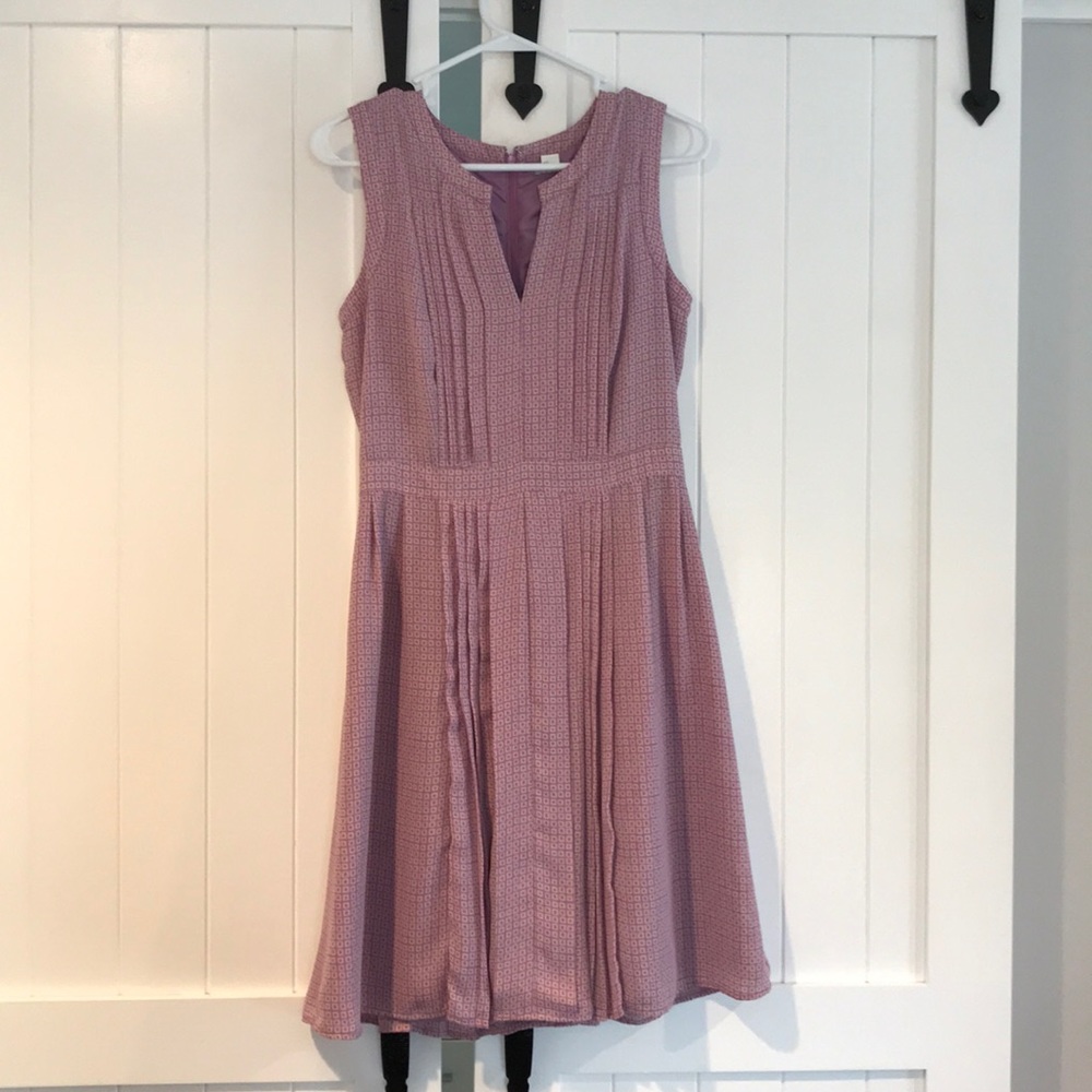 Pretty in purple dress